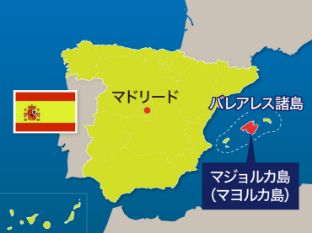  バレアレス諸島州 地図